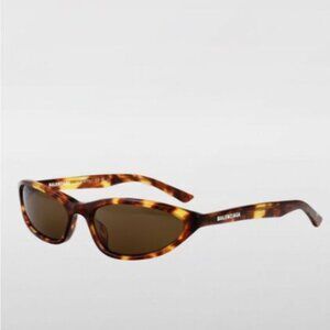 NEW BALENCIAGA BB0402S 003 HAVANA SUNGLASSES